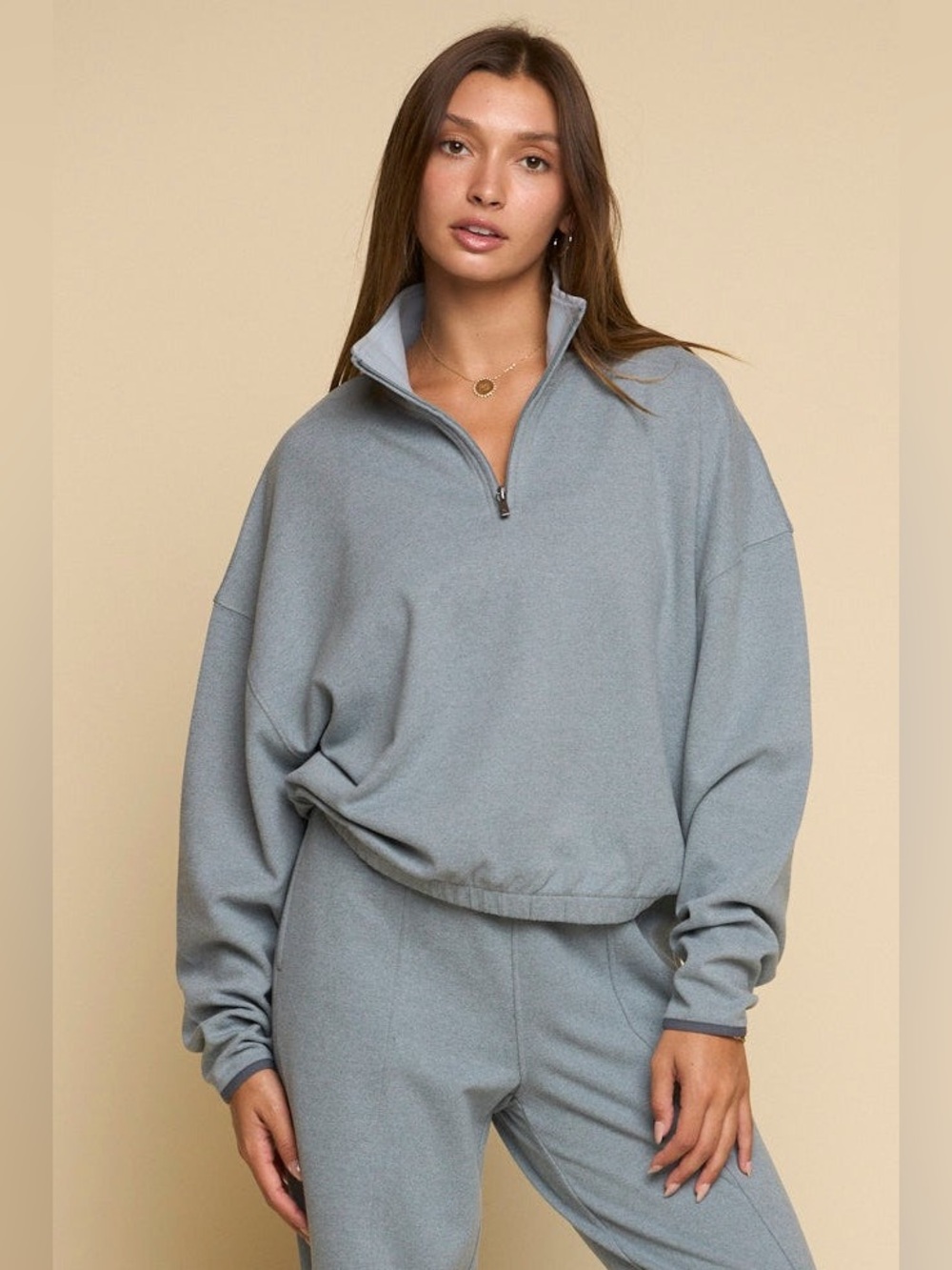 Fundamental Coast Maverick - Women’s  1/4 Zip Top - size XL